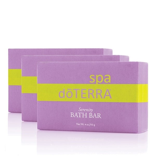 dōTERRA® SPA Serenity Bath Bar 3pk / Комплект «Безмятежность», кусковое мыло, 3*113 гр